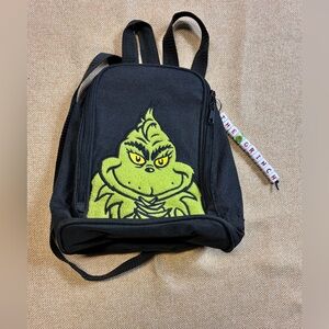 Dr.Seuss Grinch Mini Backpack Black And Green